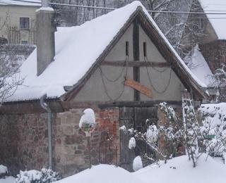 Winter beim Weinbau Fehrmann